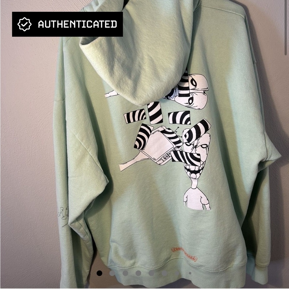 Chrome Heart hoodie and pants combo